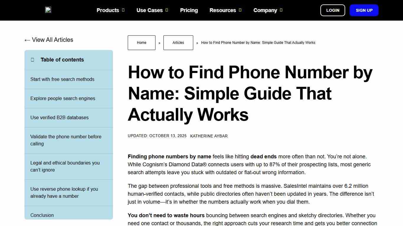 How to Find Phone Number by Name: Simple Guide That Actually Works | IGLeads